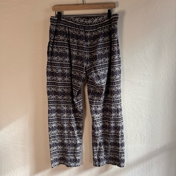 Burt's Bees Baby Organic Cotton Pajama Pants Snowflake Print Size Large - Picture 5 of 5